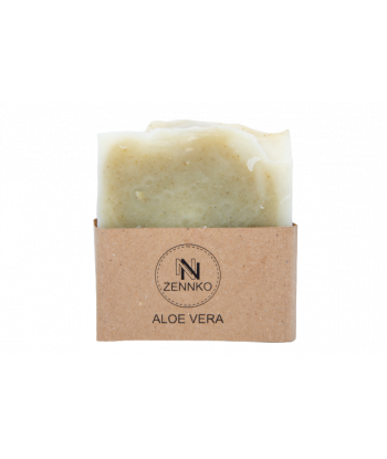 Savon solide à l'Aloé vera.