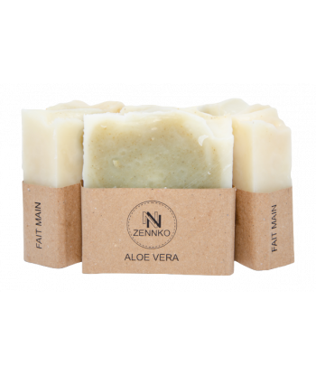 Savon solide à l'Aloé vera.