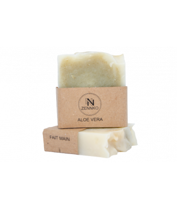 Savon solide à l'Aloé vera.