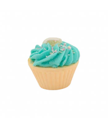 Cupcake de bain au citron acidulé.