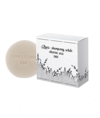 Après shampooing solide pour cheveux secs.