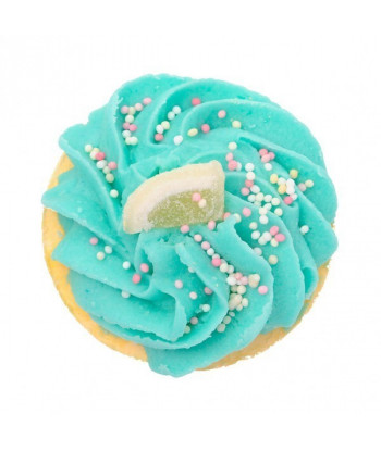 Cupcake de bain au citron acidulé.