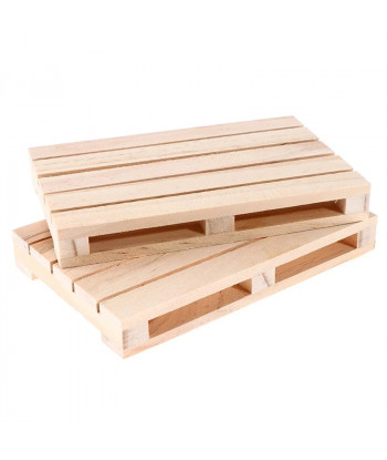 Porte-savon mini palette.