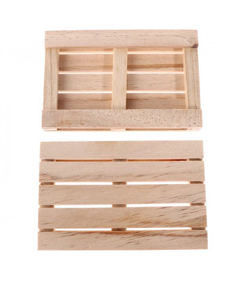 Porte-savon mini palette.