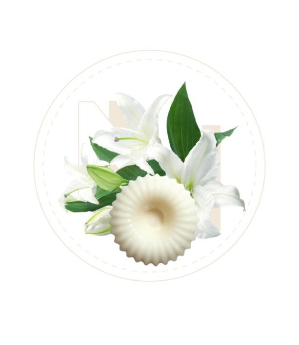 Fondant senteur Lys blanc.